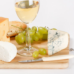 cheese and wine.