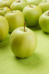 Green apples..