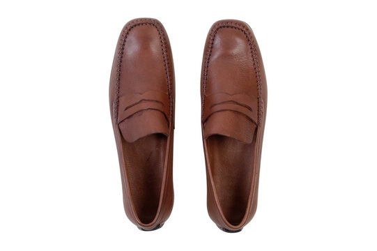 Classical man's leather shoes