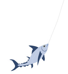 catching a fish background