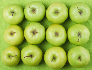 Green apples..