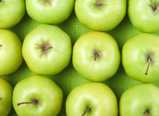 Green apples..