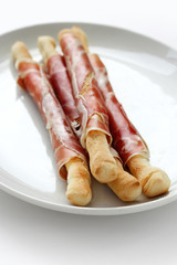 Prosciutto with Grissini