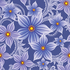 Seamless floral background