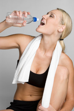 Fitness Water Girl