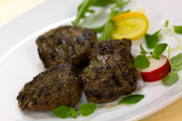 Lamm Medaillons - Steak- mit Rucola