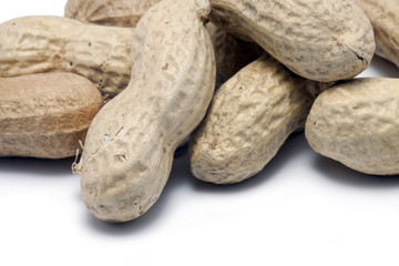 Peanuts in the Shell Closeup