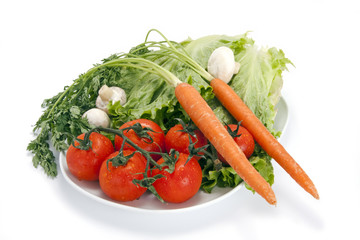 Plate of Vegetables