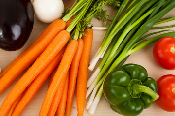 Healthy fresh vegetables