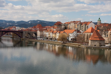 Fototapeta na wymiar Maribor w Słowenii