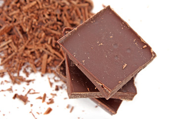 Chopped chocolate