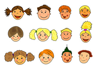 kids faces