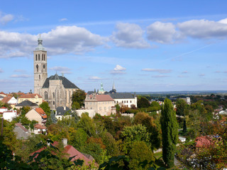 St. Jakob´s church in Kutna Hora in Czech republic