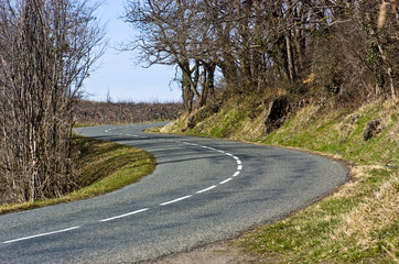 route sinueuse