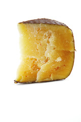 cheese on wooden board