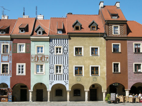 Poznan, Handtuchhäuser