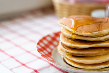 plate of pancakes