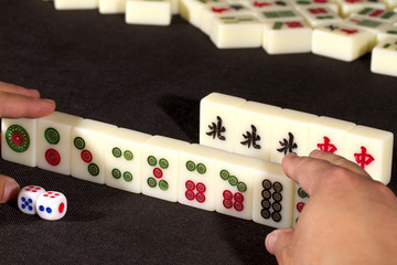 Popular mah jong game