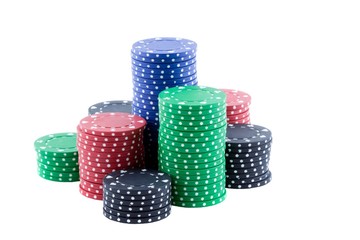 Poker chips.