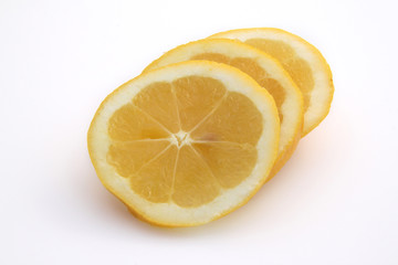 Fototapeta na wymiar Rondelles de citron