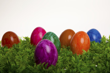 Ostern Eier im Nest