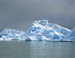 An iceberg in Argentina´s Nationalpark Los Glaciares