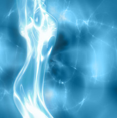 abstract female water