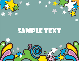 vector cartoon background