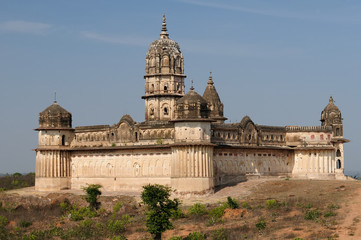 Fototapeta premium Lakshmi Narayan Temple in Orchha, Madhya Pradesh, India.