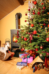 Schwedenofen Weihnachten