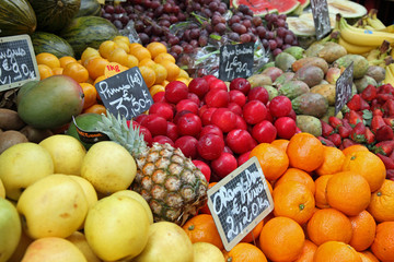 Au marché : Etal de Fruits #2