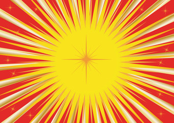 sunburst vector