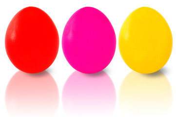three easter eggs.