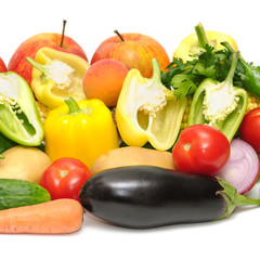 vegetables and fruits