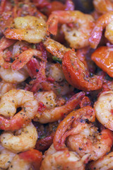 crevettes rose grillées