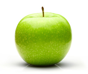 Green fresh apple