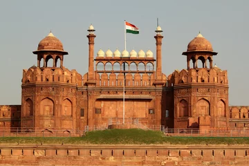 Cercles muraux Travaux détablissement Tour Fort Rouge New Delhi