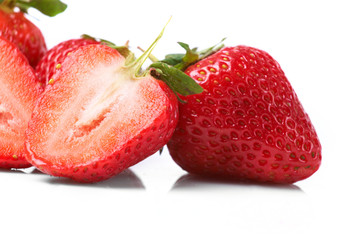 Fresh and tasty strawberries