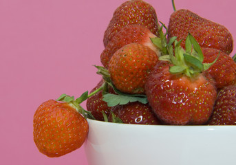 frische Erdbeeren