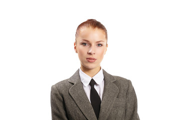 portrait of young businesswoman
