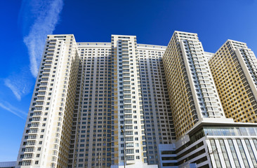 Fototapeta na wymiar modern home skyscraper