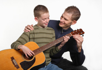 guitar with dad