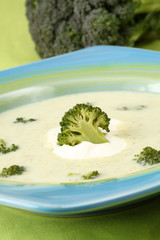 Broccoli cream soup