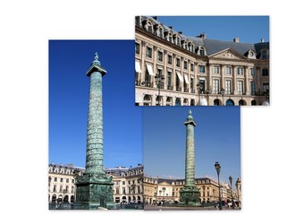 Fototapeta na wymiar Place Vendôme sous différents angles