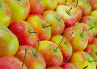 Apples, may be used as background
