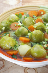 Diet vegetable soup