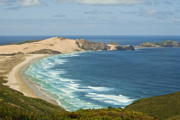 BEACH NEAR CAPE REINGA LIGHTHOUSE, NEW ZEALAND