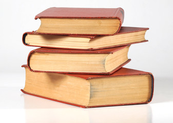 Stack of old books