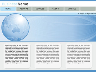 bussines web template