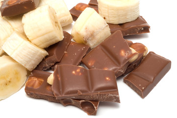 Bananen-Schoko-Snack